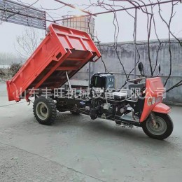 工程建筑工地三輪車 拉混凝土磚沙石農(nóng)用車 柴油自卸翻斗車